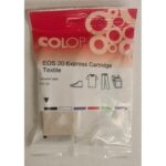COLOP Cartouche Express pour tampon EOS 20. Encre textile noire