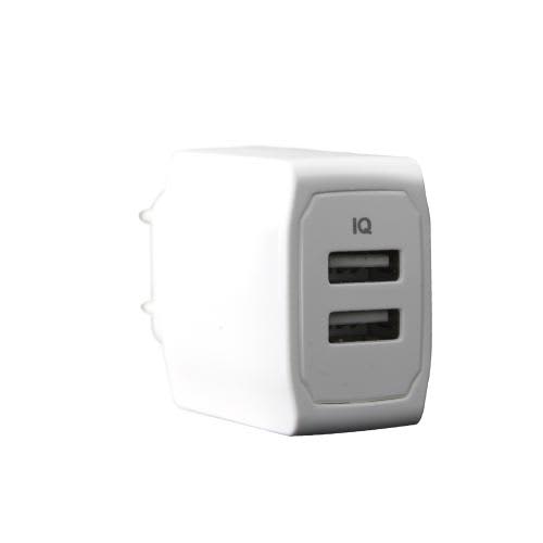 468672_d1-1.jpg APM Chargeur secteur, dual, 2 USB-A, 3.1 A, blanc 570341 – Image 1