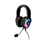 SUREFIRE Casque gaming HARRIER 360 éclairage RVB, microphone amovible, son stéreo virtuel 7.1