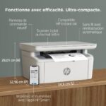 HP Multifonction laser monochrome 3 en 1 LaserJet M140W - 2 mois d'Instant ink inclus – Image 2