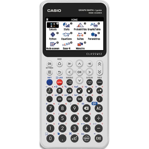 475976_d1-1.jpg CASIO Calculatrice ''GRAPH MATH+'' Fonction géométrie dynamique, graphique image, calcul vectoriel, Pytho – Image 1