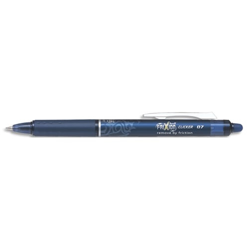 476568_d1.jpg PILOT Stylo Roller FriXion Clicker rétractable, pointe moyenne Bleu – Image 1