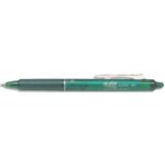 PILOT Stylo Roller FriXion Clicker rétractable, pointe moyenne Vert