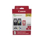 CANON Multipack 2 cartouches Jet d'encre N° 540 + 541 / 5224B012 Noir + Couleur - Format XL