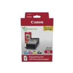 CANON Multipack 4 cartouches Jet d'encre N° 581 / 2052C006 Noir + Cyan + Magenta + Jaune - Format XL