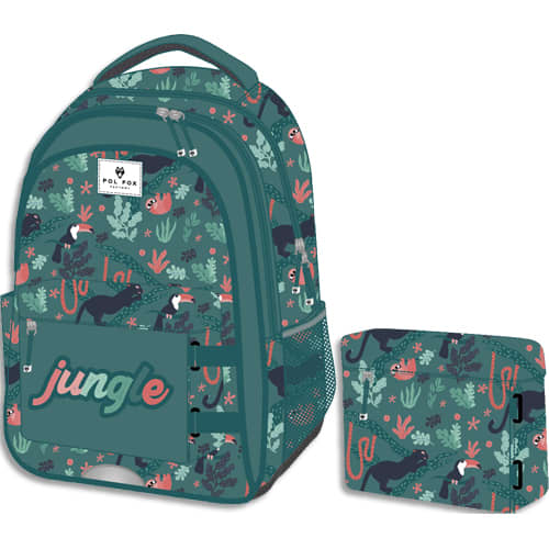 479585_d1-1.jpg POL FOX Sac à dos 2 compartiments 30L JUNGLE – Image 1
