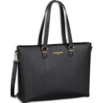VIQUEL Sac Cabas Femme Ordinateur ALBA 15,6'' - 1 Compartiment - Polyuréthane - NOIR 784422-33