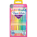 PAPERMATE Pochette de 16 Stylos feutres FLAIR Original OCEAN DREAM, pointe 0,4mm
