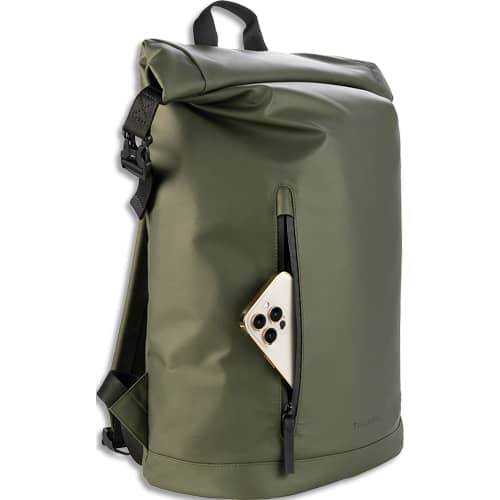 480686_d1-1.jpg TUCANO Sac à dos kaki avec fermeture à enroulement pour Ordinateurs portables 15,6'' et macboo BKROL15-VM – Image 1