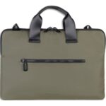 TUCANO Mallette kaki au design minimaliste et sportif pour Ordinateur portable 15,6 » et ma BSGOM1516-VM