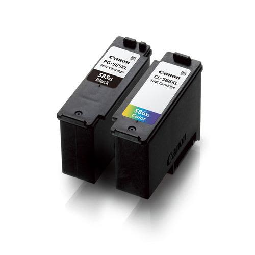 480714_d1-1.jpg CANON Multipack pg-585xl/cl-586xl photo value, 1 cartouche noire photo xl, 1 cartouche couleur 6204C005 – Image 1
