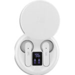 TNB Écouteurs sans fil TWS avec boîtier de charge - blanc EBSHINYWH2