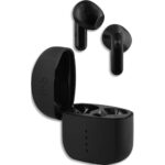 TNB Écouteurs sans fil TWS avec boîtier de charge - noir EBZIPP2BK