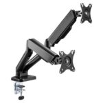 TNB Double bras support articulé pour moniteur - noir MHFLEXDUAL