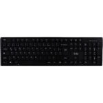 TNB Clavier sans fil rechargeable bluetooth + usb-a 2,4 ghz - azerty (fr) - noir KBWBTBK