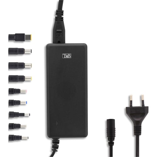 481051_d1-1.jpg TNB Chargeur universel secteur pour notebook 90w - noir CHNB19V90 – Image 1