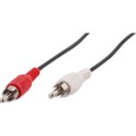 TNB Câble 2 rca m/2 rca m 3m - noir RCARCA3