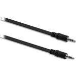 TNB Câble jack stéréo 3.5 m/m 0,8m - noir JACK08