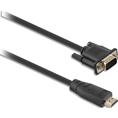 481075_d1-1.jpg TNB Câble hdmi mâle / vga mâle 2m - noir HDMIVGA2 – Image 1
