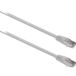 TNB Câble rj45 m/m stp cat. 5e droit blindé 10m - blanc RJ45D10