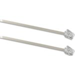 TNB Câble rj11 modem m/m 5m - beige RJ115