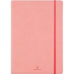 OBERTHUR Carnet a5 carmen peche - 200 pages - souple - ligne 5881303