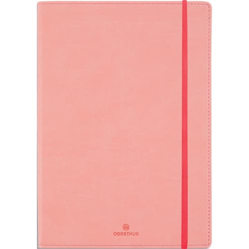 481121_d1-1.jpg OBERTHUR Carnet a5 carmen peche - 200 pages - souple - ligne 5881303 – Image 1