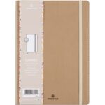 OBERTHUR Carnet a5 carmen sable - 200 pages - souple - ligne 588175