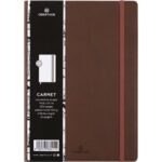 OBERTHUR Carnet a5 balthazar brun - 200 pages - souple - ligne 588411