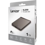 LEXAR Disque dur SSD externe portable SL200 USB-C 1To LXR21007