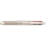 PILOT Stylo bille 4 couleurs rétractables FriXion BALL. Pointe fine. Coloris champagne