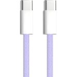 APM Câble usb-c / usb-c, colors nylon, violet, 1m 600414