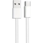 APM Câble usb-a / usb-c, nylon, blanc, 1m 600418
