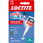 SUPER GLUE Flacon 5g colle liquide instantanée SUPERGLUE Précision. Embout doseur