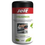 JELT Lingettes VISUGREEN pré-imprégnées d'une solution biodégradable pour écrans fragiles, B/70 4841