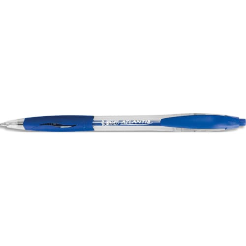 528033_d1.jpg BIC Atlantis Classic Stylos-Bille Rétractables Pointe Moyenne (1,0 mm) - Bleu – Image 1