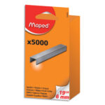 MAPED Boîte de 5000 Agrafes SP19 (6 mm) - jusqu'à 20 feuilles