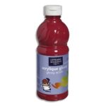 LEFRANC BOURGEOIS Flacon de 500ml gouache Glossy Rouge primaire Magenta
