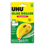 UHU Roller de colle jetable colle permanente 9.5 M x 6.5 mm