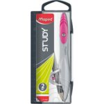 MAPED Coffret 2 pièces compas Study à bague Branches métal. Coloris assortis – Image 4