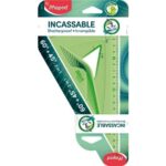 MAPED Equerre 2 en 1 60°/45° 21 cm incassable 255110 – Image 2