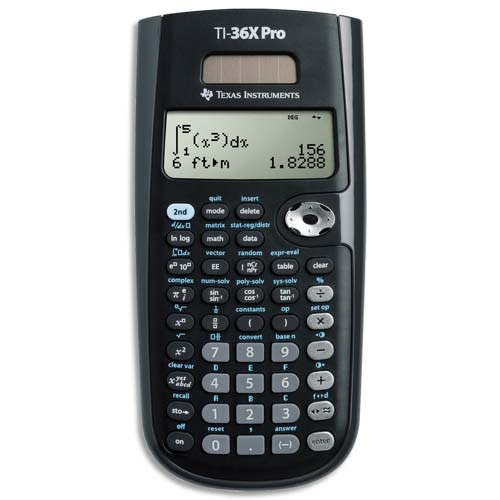 558851_d1-1.jpg TEXAS INSTRUMENTS Calculatrice scientifique TI-36 X Pro 36XPRO/TBL/1E2 – Image 1