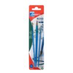 LEFRANC BOURGEOIS Blister de 3 pinceaux Poil de Poney n° 4 + n°10 + n°16