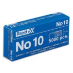 RAPID Agrafes N°10 en Boîte de 5000