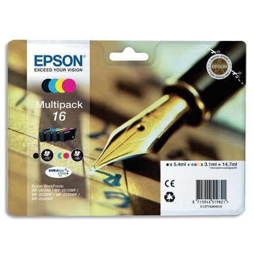 602719_d1-1.jpg EPSON Multipack Jet d'Encre (T1626) C13T16264010 – Image 1