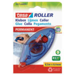 TESA Roller jetable de colle permanente 8,4 mm x 8,5 m – Image 2