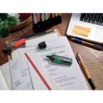 STABILO GREEN BOSS surligneur pointe biseautée - Etui de 4 surligneurs fluo - Jaune/Vert/Orange/Rose – Image 4