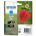 EPSON Cartouche Jet d'Encre Claria Home Cyan ''Fraise'' 29 (T2982) - C13T29824012