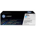 HP 305A CE411A Toner Cyan Authentique pour HP Color LaserJet Pro M351 / M375 / M451 / M475