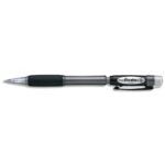 PENTEL Porte-mine 0,5 mm rechargeable corps plastique transparent grip caoutchouc couleur FIESTA